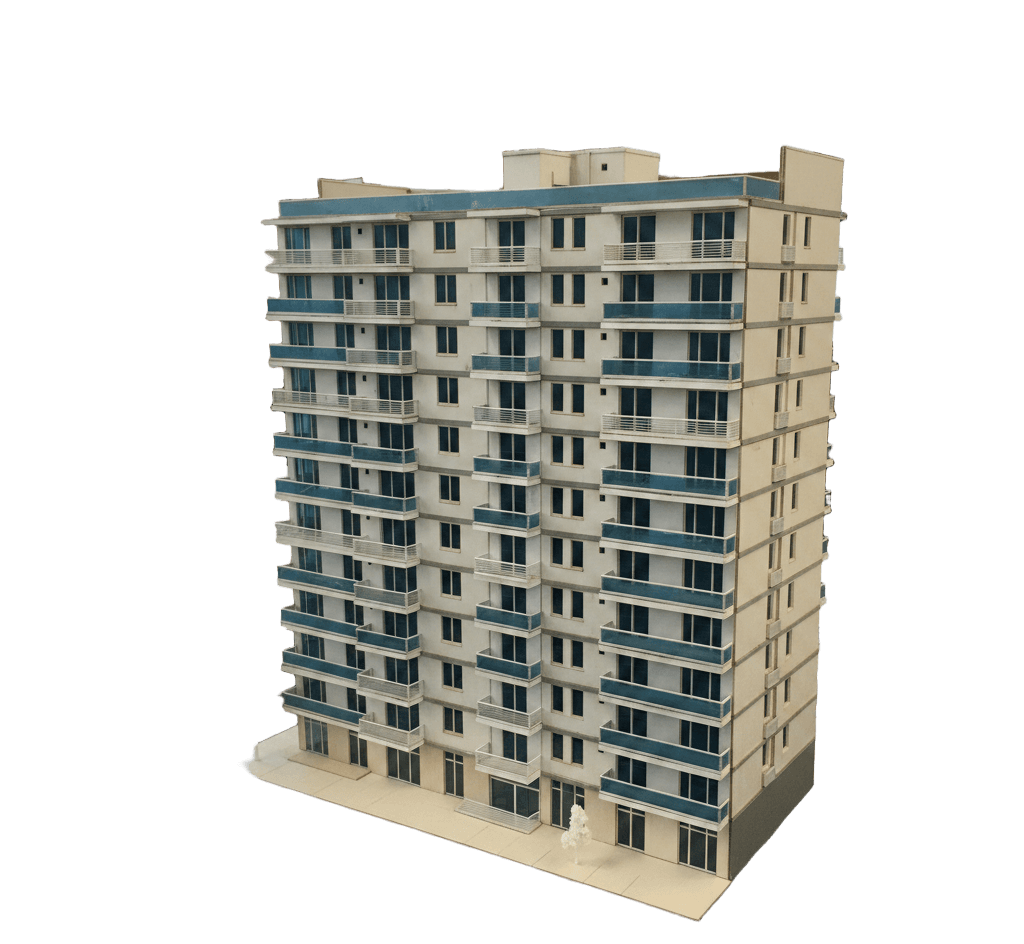 Architectural facade study